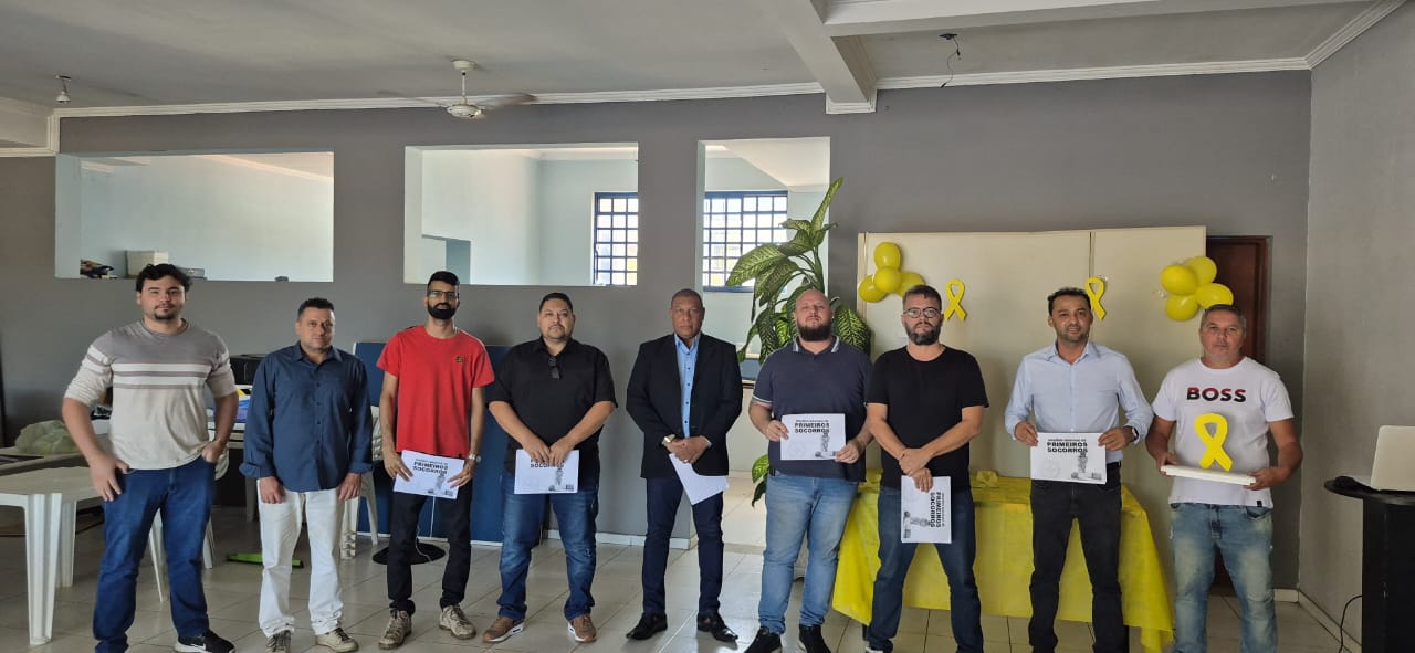 Equipe com certificados
